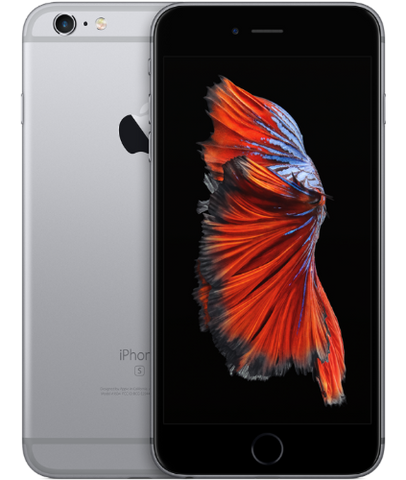 iPhone 6S Plus Grey Front Back